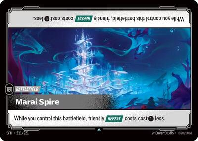 Riftbound: League of Legends Trading Card Game - Spiritforged - Marai Spire - Uncommon - Normal