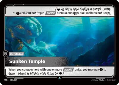 Riftbound: League of Legends Trading Card Game - Spiritforged - Sunken Temple - Uncommon - Normal