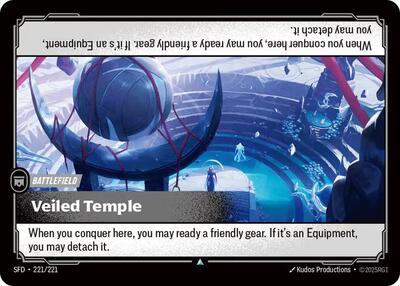 Riftbound: League of Legends Trading Card Game - Spiritforged - Veiled Temple - Uncommon - Normal