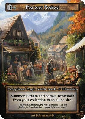 Sorcery: Contested Realm - Gothic - Harvest Festival