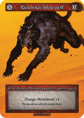 Sorcery: Contested Realm - Gothic - Ravenous Werewolf