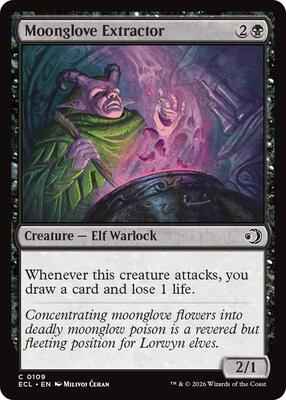 Magic: The Gathering - Lorwyn Eclipsed - Moonglove Extractor - 109 - Normal