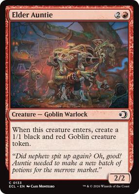 Magic: The Gathering - Lorwyn Eclipsed - Elder Auntie - Normal - Anime Card Craze