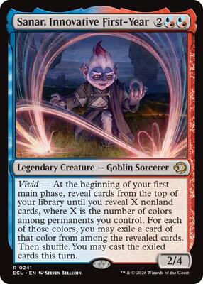 Magic: The Gathering - Lorwyn Eclipsed - Sanar, Innovative First-Year - Normal - Anime Card Craze