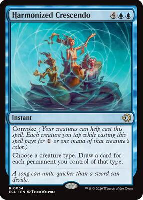 Magic: The Gathering - Lorwyn Eclipsed - Harmonized Crescendo - Normal - Anime Card Craze