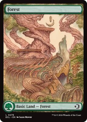 Magic: The Gathering - Lorwyn Eclipsed - Forest (0278) - Normal - Anime Card Craze