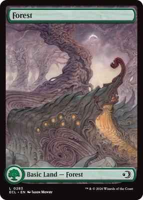 Magic: The Gathering - Lorwyn Eclipsed - Forest (0283) - 283 - Normal