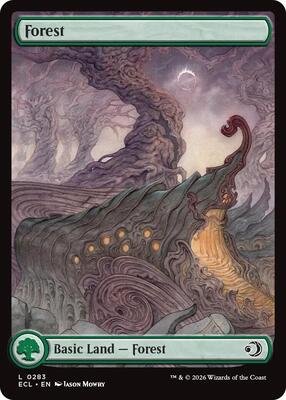 Magic: The Gathering - Lorwyn Eclipsed - Forest (0283) - Normal - Anime Card Craze