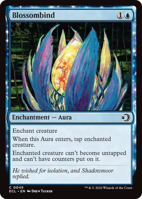 Magic: The Gathering - Lorwyn Eclipsed - Blossombind - Normal - Anime Card Craze