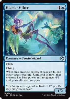Magic: The Gathering - Lorwyn Eclipsed - Glamer Gifter - 49 - Normal