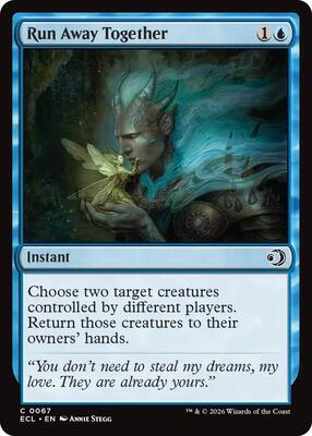 Magic: The Gathering - Lorwyn Eclipsed - Run Away Together - Normal - Anime Card Craze
