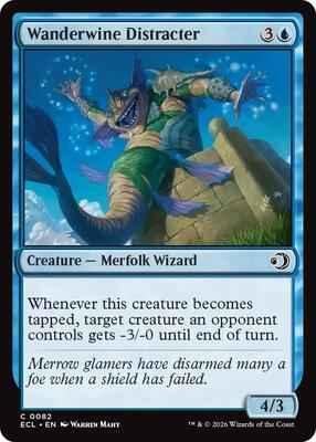 Magic: The Gathering - Lorwyn Eclipsed - Wanderwine Distracter - 82 - Normal