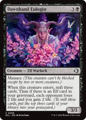 Magic: The Gathering - Lorwyn Eclipsed - Dawnhand Eulogist - Normal - Anime Card Craze