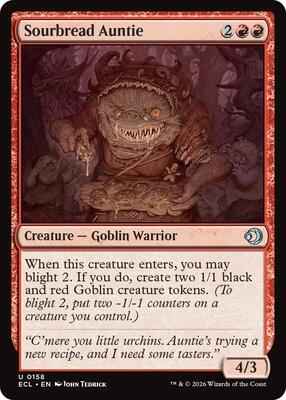 Magic: The Gathering - Lorwyn Eclipsed - Sourbread Auntie - 158 - Normal
