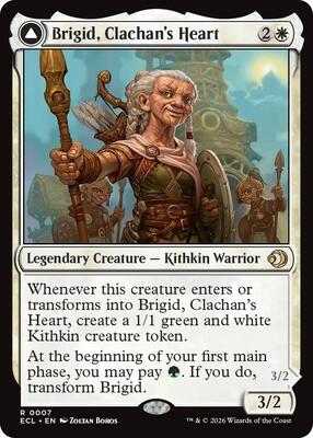 Magic: The Gathering - Lorwyn Eclipsed - Brigid, Clachan's Heart - Normal - Anime Card Craze