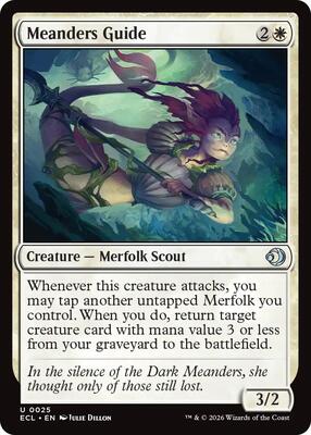 Magic: The Gathering - Lorwyn Eclipsed - Meanders Guide - Foil - Anime Card Craze