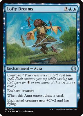 Magic: The Gathering - Lorwyn Eclipsed - Lofty Dreams - Normal - Anime Card Craze