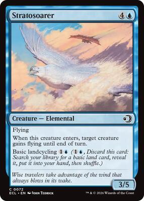 Magic: The Gathering - Lorwyn Eclipsed - Stratosoarer - Normal - Anime Card Craze