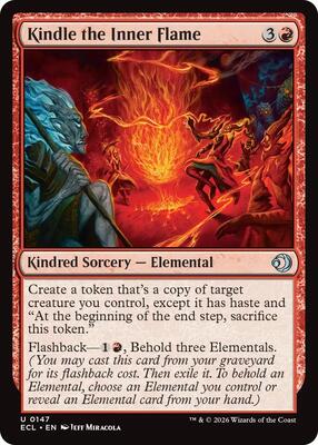 Magic: The Gathering - Lorwyn Eclipsed - Kindle the Inner Flame - Normal - Anime Card Craze