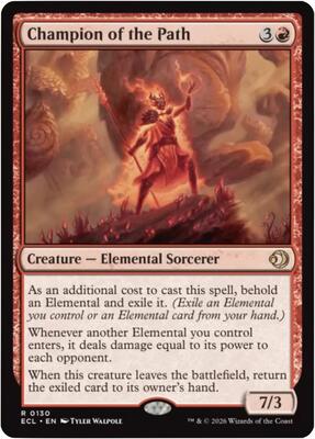Magic: The Gathering - Lorwyn Eclipsed - Champion of the Path - Normal - Anime Card Craze