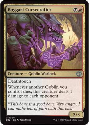 Magic: The Gathering - Lorwyn Eclipsed - Boggart Cursecrafter - Foil - Anime Card Craze
