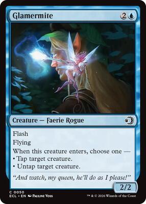 Magic: The Gathering - Lorwyn Eclipsed - Glamermite - Foil - Anime Card Craze