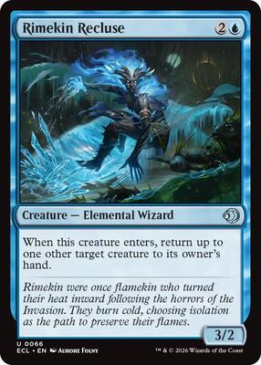 Magic: The Gathering - Lorwyn Eclipsed - Rimekin Recluse - Normal - Anime Card Craze