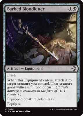 Magic: The Gathering - Lorwyn Eclipsed - Barbed Bloodletter - 86 - Normal