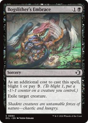 Magic: The Gathering - Lorwyn Eclipsed - Bogslither's Embrace - Normal - Anime Card Craze