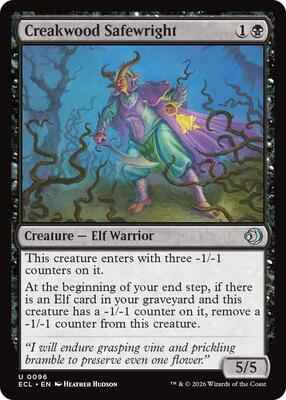 Magic: The Gathering - Lorwyn Eclipsed - Creakwood Safewright - Normal