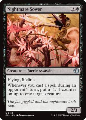 Magic: The Gathering - Lorwyn Eclipsed - Nightmare Sower - Normal - Anime Card Craze