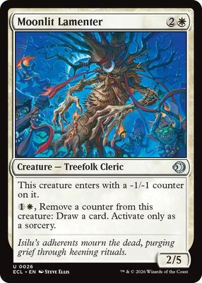 Magic: The Gathering - Lorwyn Eclipsed - Moonlit Lamenter - Normal - Anime Card Craze