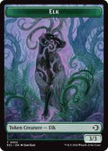 Magic: The Gathering - Lorwyn Eclipsed - Elk // Mutavault Double-Sided Token - Normal