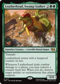 Magic: The Gathering - Teenage Mutant Ninja Turtles - Leatherhead, Swamp Stalker - Normal - Anime Card Craze