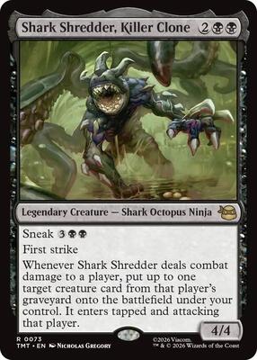Magic: The Gathering - Teenage Mutant Ninja Turtles - Shark Shredder, Killer Clone - Normal - Anime Card Craze