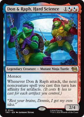 Magic: The Gathering - Teenage Mutant Ninja Turtles - Don & Raph, Hard Science - Normal - Anime Card Craze