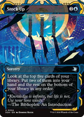 Magic: The Gathering - Secrets of Strixhaven: Mystical Archive - Stock Up - Uncommon - Foil