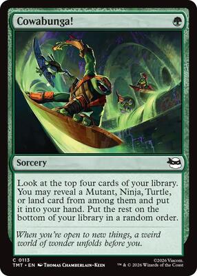 Magic: The Gathering - Teenage Mutant Ninja Turtles - Cowabunga! - Normal - Anime Card Craze