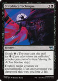 Magic: The Gathering - Teenage Mutant Ninja Turtles - Shredder's Technique - Normal - Anime Card Craze