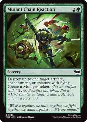 Magic: The Gathering - Teenage Mutant Ninja Turtles - Mutant Chain Reaction - Common – 125 - Normal