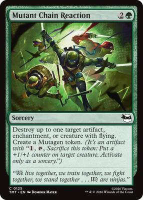 Magic: The Gathering - Teenage Mutant Ninja Turtles - Mutant Chain Reaction - Normal - Anime Card Craze