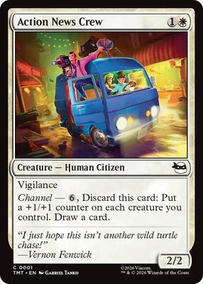 Magic: The Gathering - Teenage Mutant Ninja Turtles - Action News Crew - Normal - Anime Card Craze