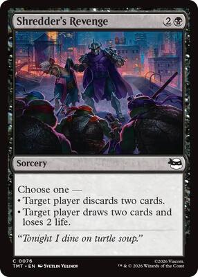 Magic: The Gathering - Teenage Mutant Ninja Turtles - Shredder's Revenge - Normal - Anime Card Craze