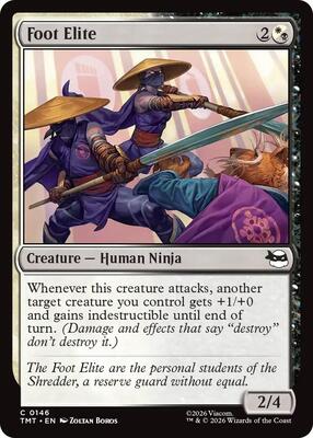 Magic: The Gathering - Teenage Mutant Ninja Turtles - Foot Elite - Normal - Anime Card Craze