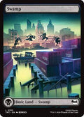 Magic: The Gathering - Teenage Mutant Ninja Turtles - Swamp (0193) - Normal - Anime Card Craze