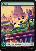 Magic: The Gathering - Teenage Mutant Ninja Turtles - Forest (0195) - Normal - Anime Card Craze