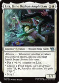 Magic: The Gathering - Teenage Mutant Ninja Turtles - Lita, Little Orphan Amphibian - Normal - Anime Card Craze