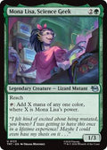 Magic: The Gathering - Teenage Mutant Ninja Turtles - Mona Lisa, Science Geek - Normal - Anime Card Craze