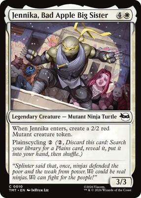 Magic: The Gathering - Teenage Mutant Ninja Turtles - Jennika, Bad Apple Big Sister - Normal - Anime Card Craze