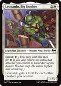 Magic: The Gathering - Teenage Mutant Ninja Turtles - Leonardo, Big Brother - Normal - Anime Card Craze